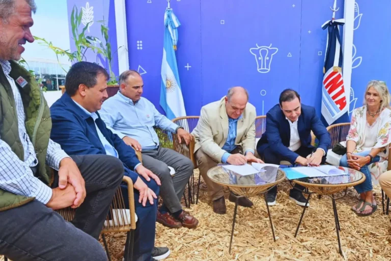 El INTA selló 12 acuerdos en la expo