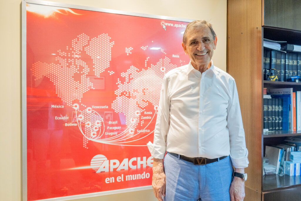 Carlos Castellani, presidente de la empresa Apache