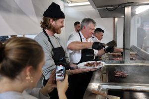 Influencers europeos destacaron la carne argentina en la SIAL París 2024