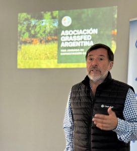 Luciano Tarallo, presidente Asociación Grassfed Argentina Regenerando Suelos.