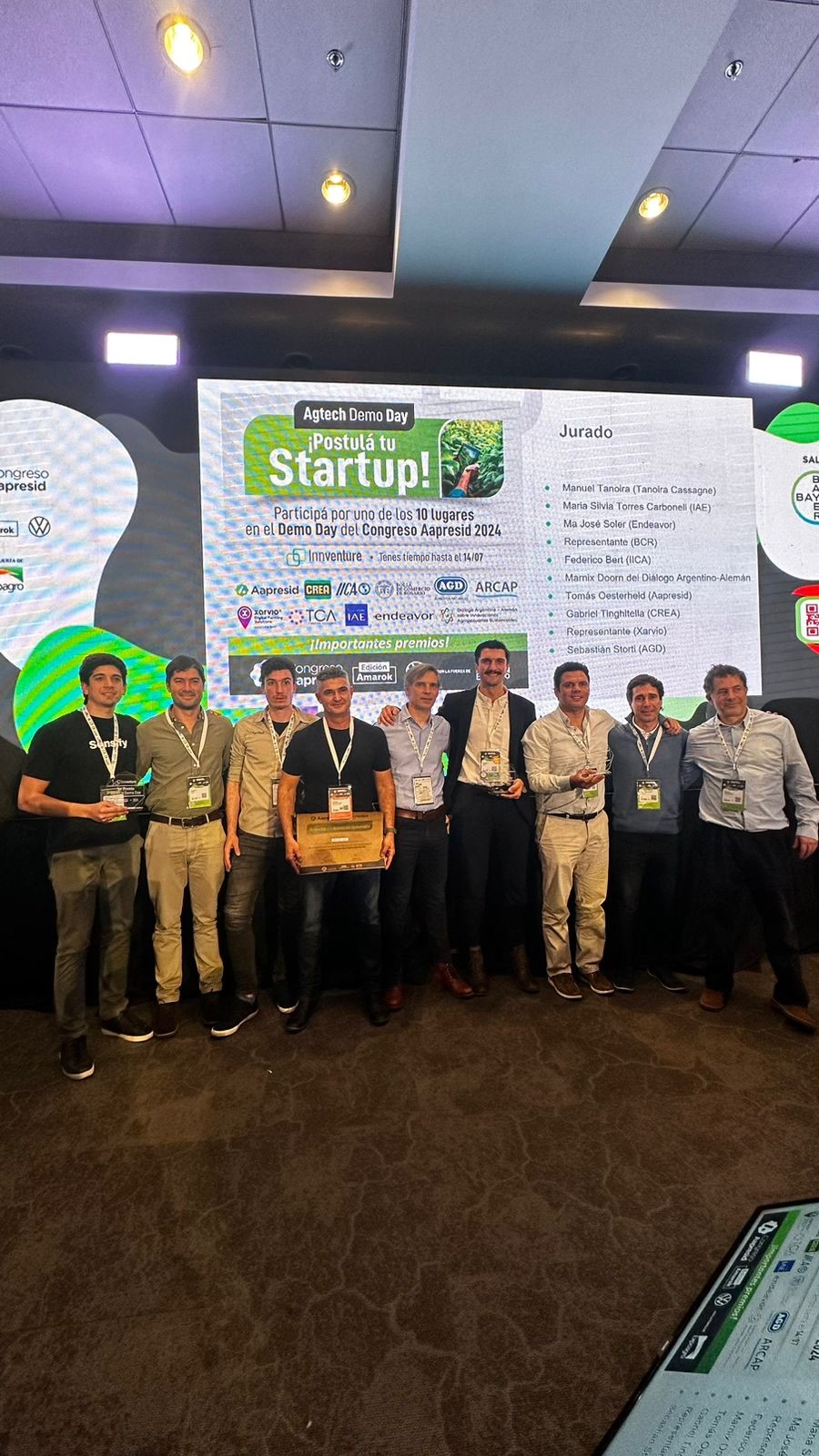 El Congreso de Aapresid fue escenario de un gran Concurso Agtech