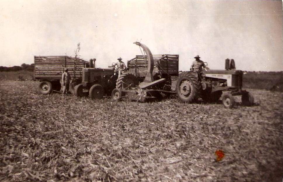 ¿Cómo cambió la forma de trabajar el campo a lo largo de los años?