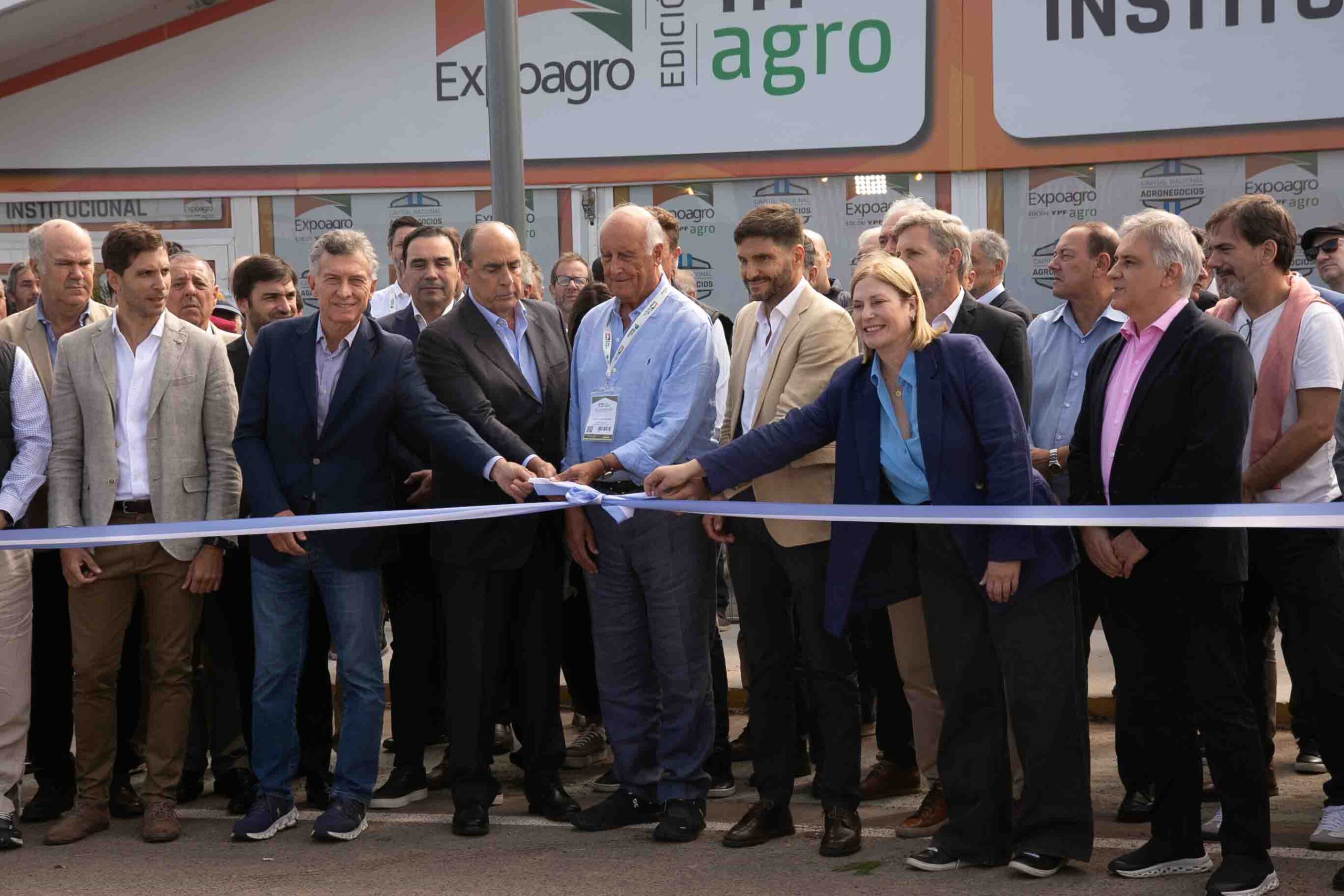 Corte de cintas en Expoagro 2025: Impuestos, retenciones y obra pública, los temas comunes en la agenda política